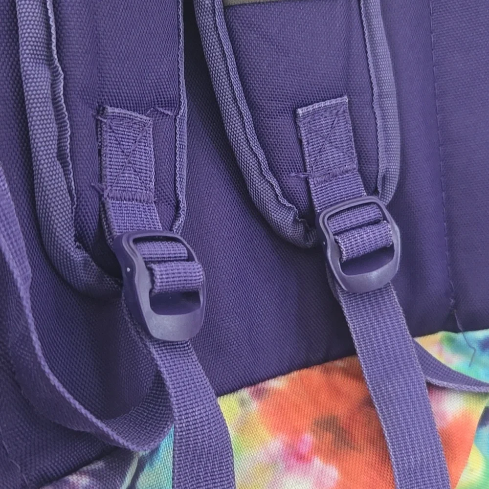 Jan-Sport TransTie-Dye Multi-Compartment Zipper Backpack